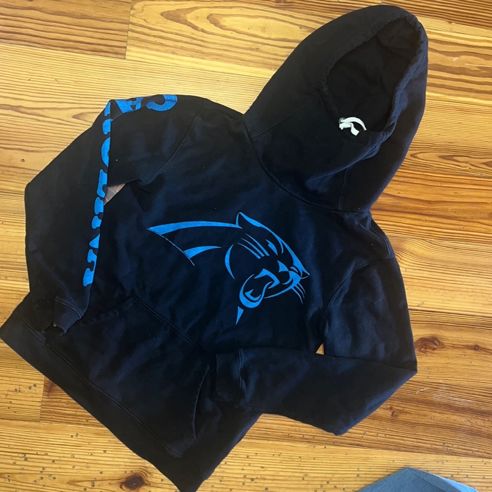 Junk Food Carolina Panthers hoodie small sweatshirt